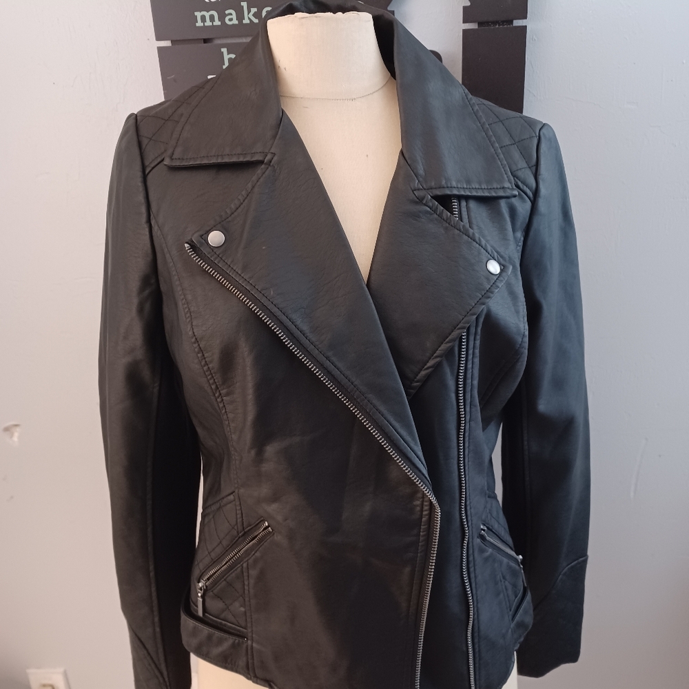 NWT Maurices Leather jacket